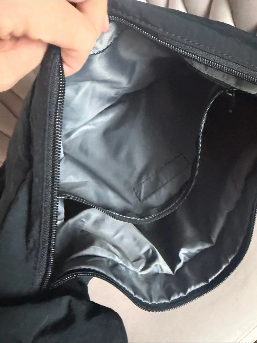 NWT adidas Crescent Crossbody in Black Nylon ORG RETAIL $48